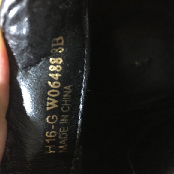 Cole Haa womens black leather booties size 8B - Picture 6 of 8